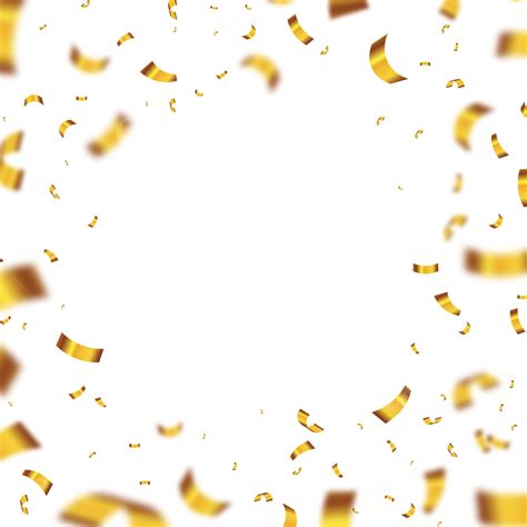 gold confetti border|gold celebration border clip art.